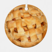 Apple Pie Ornament Aus Metall (Vorderseite)