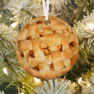 Apple Pie Ornament Aus Metall