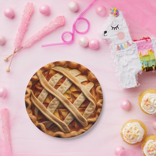 Apple Pie Pappteller (Party)