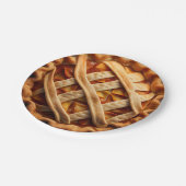 Apple Pie Pappteller (Schrägansicht)