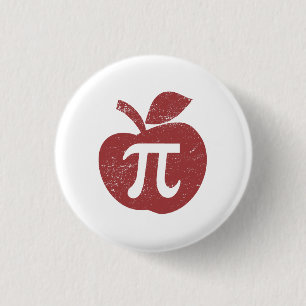 Apple Pie Pi Day Button