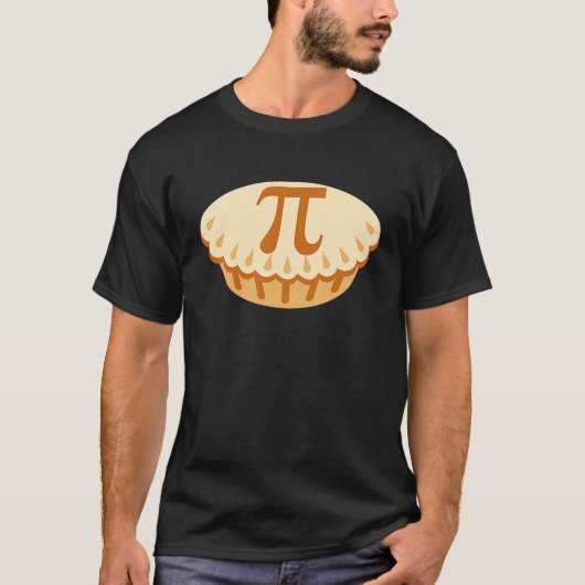 Apple Pie Pi Day Math Symbol for Teachers Students T-Shirt (Vorderseite)