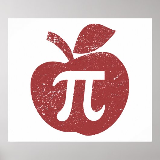 Apple Pie Pi Day Poster (Vorne)