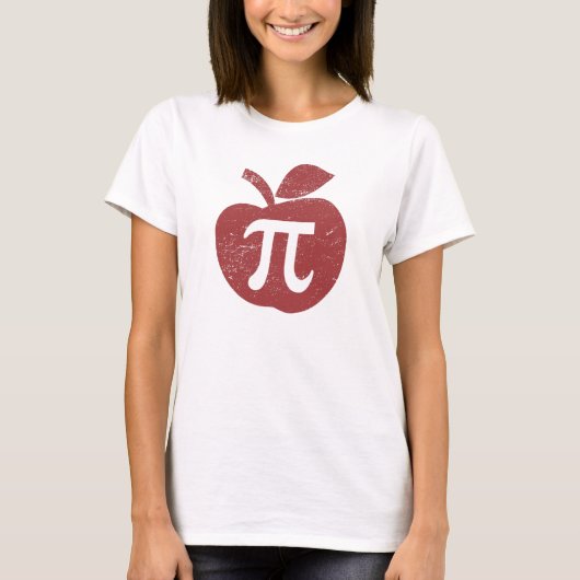 Apple Pie Pi Day T-Shirt (Vorderseite)