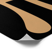 Apple Pie Pi Math Pun Poster (Ecke)