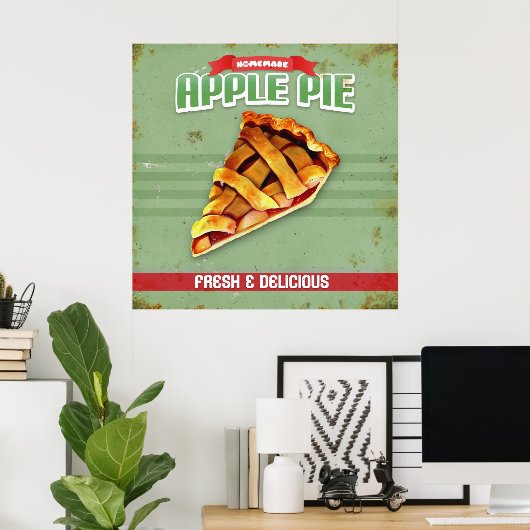Apple Pie Poster (Heimbüro)