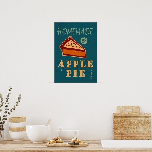 Apple Pie Poster (Küche)