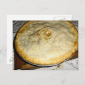 Apple Pie Postkarte (Vorne/Hinten)