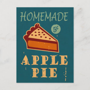 Apple Pie Postkarte