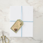 APPLE PIE-Rechteck Geschenkanhänger (Mit Garn)