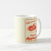 Apple Pie Retro ästhetische Diner Promo Poster Kaffeetasse (VorderseiteRechts)