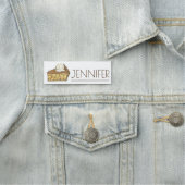 Apple Pie Slice a la Mode Dessert Diner Bäckerei Namensschild (Beispiel)