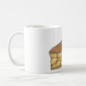 Apple Pie Slice a la Mode Ice Cream Dessert Pickni Kaffeetasse (Links)