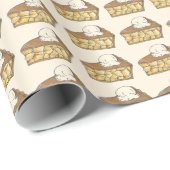 Apple Pie Slice Villa Saroli Geschenkpapier (Rolleneckpunkt)