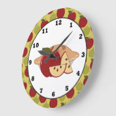 Apple Pie Sweet Leckerei Wall Uhr (Winkel)