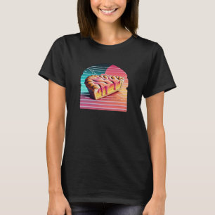 Apple Pie Synthwave 80er Retrowave Ästhetik T-Shirt