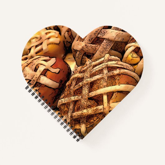 Apple Pie Tarts Notizblock (Vorderseite)