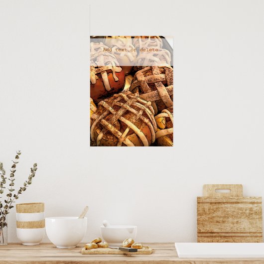 Apple Pie Tarts Poster (Küche)