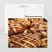 Apple Pie Tarts Postkarte (Vorne/Hinten)