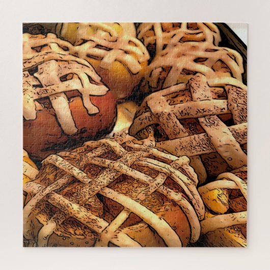 Apple Pie Tarts Puzzle (Vertikal)