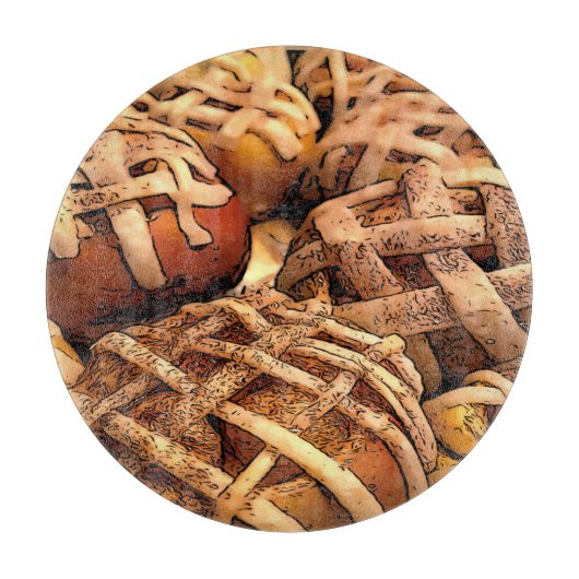 Apple Pie Tarts Schneidebrett (Vorderseite)