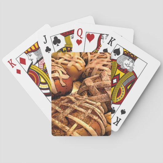 Apple Pie Tarts Spielkarten (Rückseite)