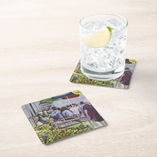 Apple Pies erfordert Äpfel, Misloc Rechteckiger Pappuntersetzer (Vor Ort)