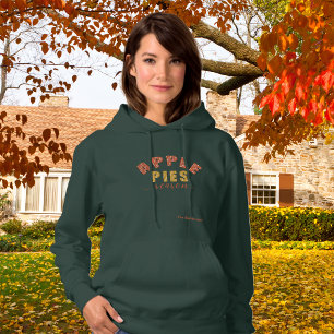 Apple Pies Saison Stimmung Personalisieren Name Hoodie