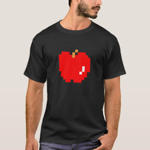 Apple Pixel 8-Bit-Arcade-Videospiel-Passendes Kost T-Shirt