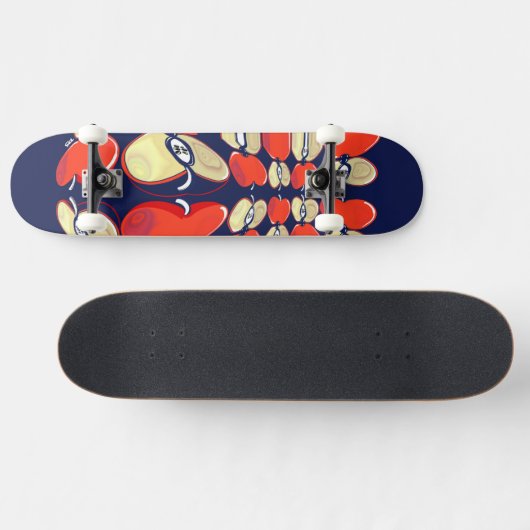 Apple Pop Skateboard Deck (Horizontal)