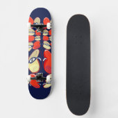 Apple Pop Skateboard Deck (Vorderseite)