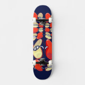 Apple Pop Skateboard Deck (Vorderseite)