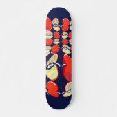 Apple Pop Skateboard Deck (Vorne)