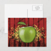 Apple Postkarte (Vorne/Hinten)
