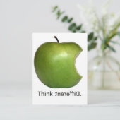 Apple Postkarte (Stehend Vorderseite)