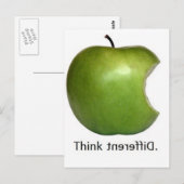 Apple Postkarte (Vorne/Hinten)