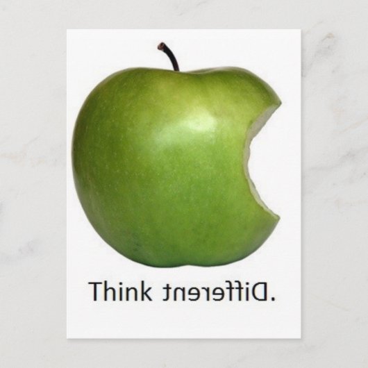 Apple Postkarte (Vorderseite)