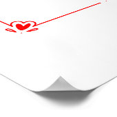 Apple Print Poster (Ecke)