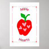 Apple Print Poster (Vorne)
