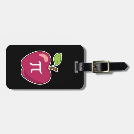 Apple-PU Gepäckanhänger (Vorderseite horizontal)