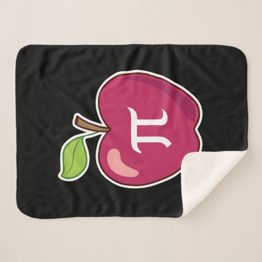 Apple-PU Sherpadecke (Vorderseite (Horizontal))