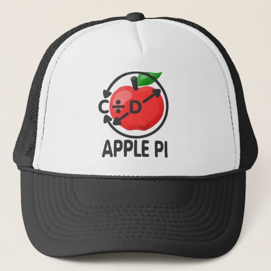 Apple-PU Truckerkappe (Vorderseite)