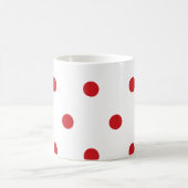 Apple-Punkte Kaffeetasse (Mittel)