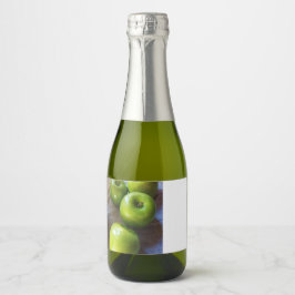 Apple Quartett Schaumweinetikett