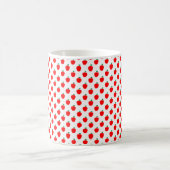 Apple Red Fruit Pattern Kaffeetasse (Mittel)