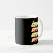 Apple Repeat Apple Picking Bauer Kaffeetasse (VorderseiteRechts)