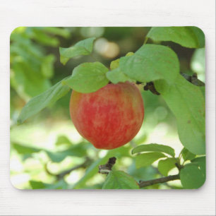 Apple rotes Annanas mousepad. Mousepad