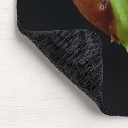 Apple-Sämlinge mit Samen-Muschel Mousepad (Ecke)