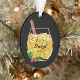 Apple Sangria Personalisiert Ornament