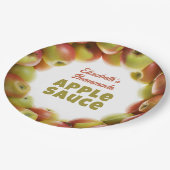 Apple Sauce Pappteller (Schrägansicht)